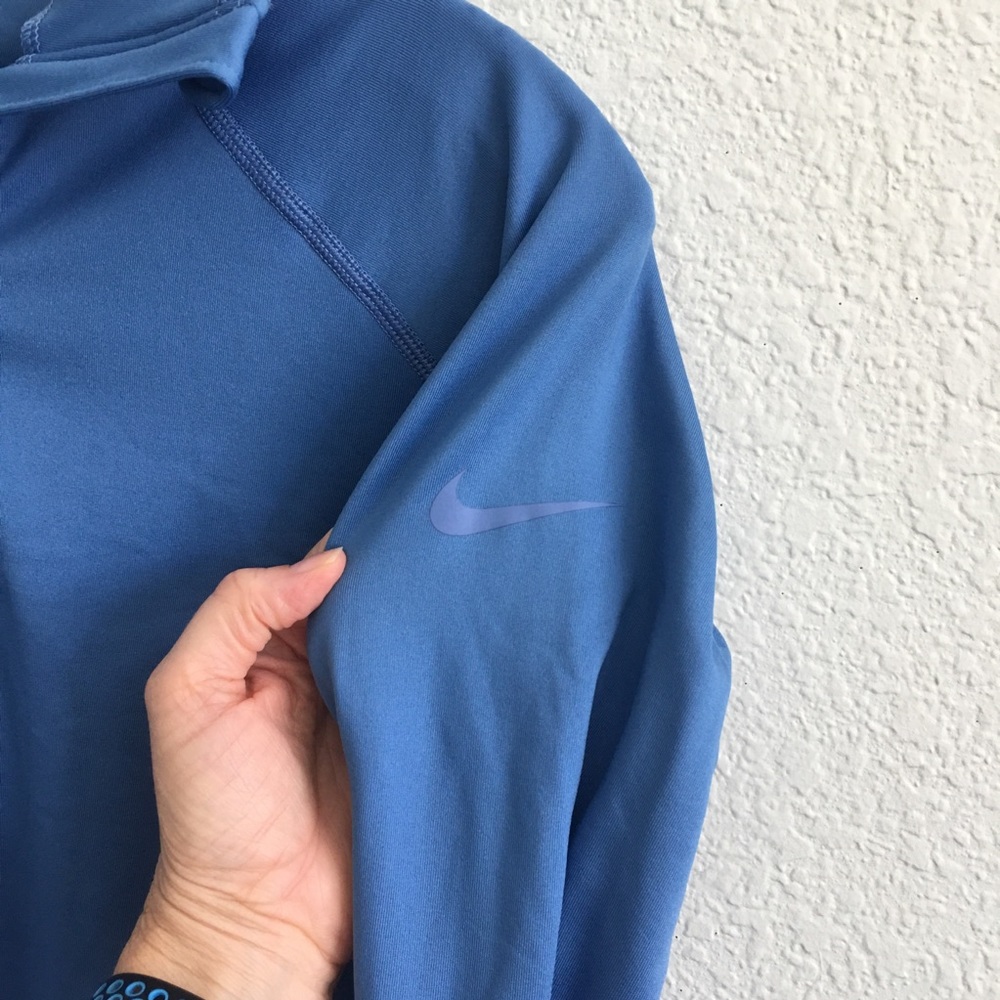 Nike Dri-Fit Periwinkle Pullover Athletic Jacket - Picture 7 of 7
